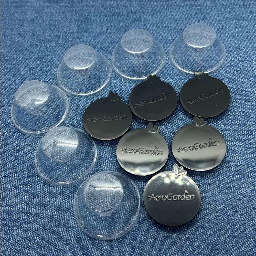Aerogarden Brand Lot of 6 Grow Domes and 6 Spacer Caps Covers NWOT